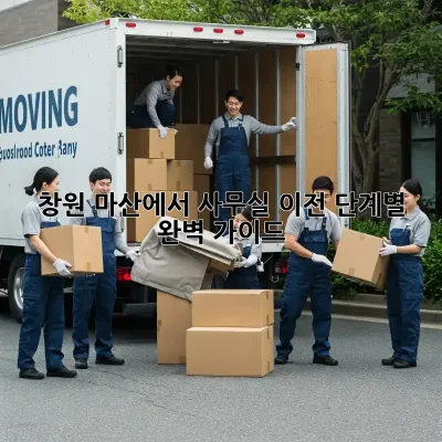 창원 마산에서 사무실 이전, 단계별 완벽 가이드!