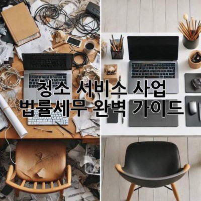 청소 서비스 사업, 법률&세무 완벽 가이드 🧹💰🔑